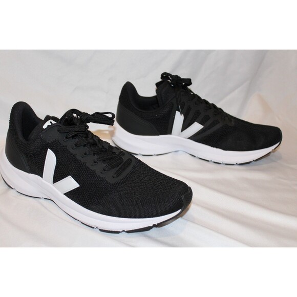 VEJA Men's Marlin V-Knit Sneakers Black Low Top Lace Up Running‎ Shoes 11.5 NIB - Picture 2 of 6